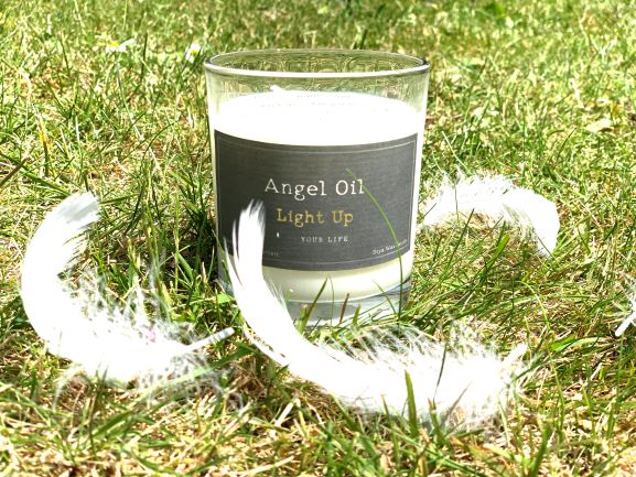 Angel Oil Candle - Light Up Your Life
